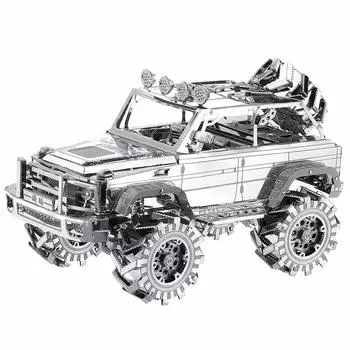 Piececool 3D Metal Vehicle Metallic Nano 3D Assembly No Glue 5 Star Different For Intermediate and Figurine Puzzle, Off-Road ORV, Puzzle, Puzzle,