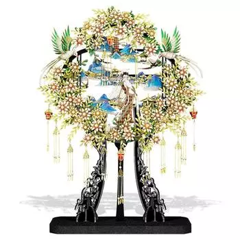 Piececool 3D Таинственный древний металлический нано 3D металл, сделанный из сборки без клея, сложность 4 звезды для среднего и фигурки, головоломка, шар, веер,