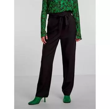 Pieces Boss Paperbag Straight Fit high waist брюки M