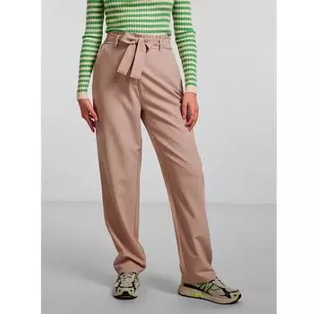 Pieces Boss Paperbag Straight Fit high waist брюки S