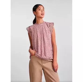 Pieces Olline Lace блузка без рукавов M
