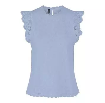 Pieces Olline Lace блузка без рукавов S