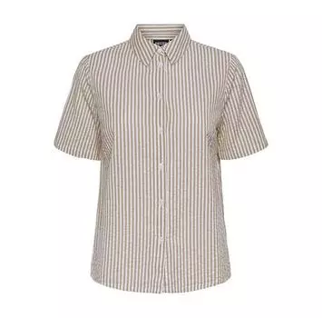 Pieces Sally рубашка с коротким рукавом S