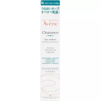 Pierre Avene Clinance Mattifying Emulsion 40 мл Молочный лосьон После нанесения лосьона возьмите на ладонь количество средства, эквивалентное одной жемчужине, и тщательно растушуйте.
