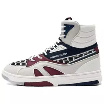 Pierre Hardy X Li-Ning 1990 Удобные высокие кроссовки мужские кроссовки красные синие ALFR203-2 43