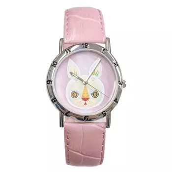 [Pierre Lannier] Часы Pierre Lannier Klaus Haapaniemi Collaboration Watch Cat Pippa Leather Belt White P473B659 женские [Обычный импортный продукт]