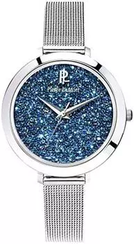 [Pierre Lannier] Pierre Lannier Watch Crystal Watch Mesh Strap P095M668 Women s [Regular Imported Product] Silver