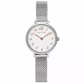 [Pierre Lannier] Pierre Lannier Watch Nova Collection Mesh Belt P426C608 Women s [Regular Imported Product] Silver