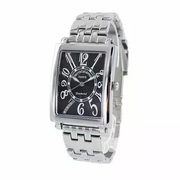 PIERRE TALAMON Bizan Numerals Black Dial Silver Watch [PIERRE TALAMON] Мужские PT-1003H-1 [Товар]