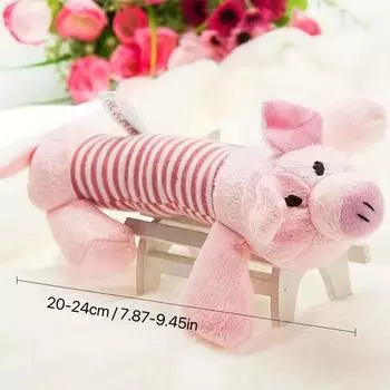 Pig Elephant Design Dog Toys Squeaky Dog Chew Durable Toys Interactive Pet Supplies For Aggressive Chewers