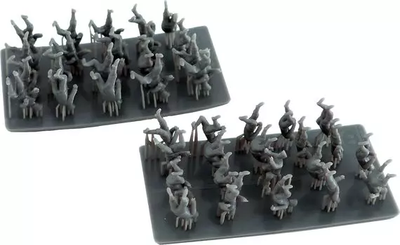 Pig Model German Balloon Corps Figure Resin Kit 1/144 (40 pieces) PIG144-005