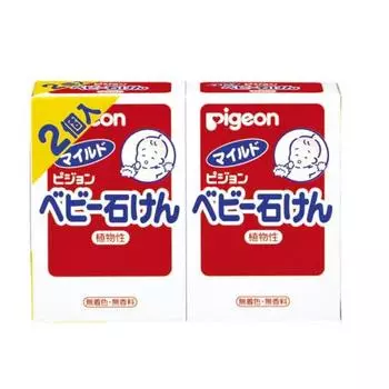 Pigeon baby soap (0 months and up) 90g 2 pieces