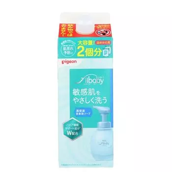 Pigeon Fill Baby Repair Highly Moisturizing Full Body Foaming Soap 2 Refills 800ml