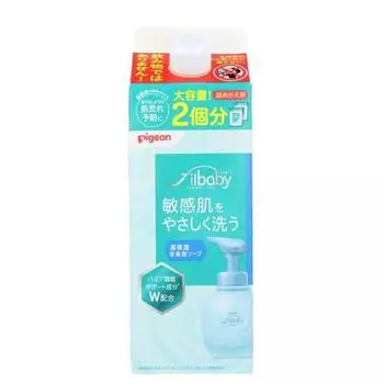 Pigeon Fill Baby Repair Highly Moisturizing Full Body Foaming Soap 2 Refills 800ml