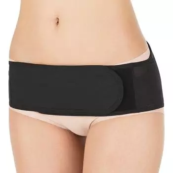 Pigeon Pelvic belt that tightens after giving birth Reform inner up immediately after giving Pelvic correction maternity belt M size Black [Shape чёрный