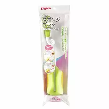 Pigeon Sponge Brush 2WAY Тип Пластиковые детские бутылочки Только