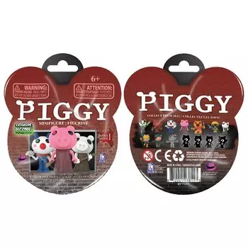 Piggy Mini Figure Mystery Pack Collect all 14 Series 1 DLC items included 3