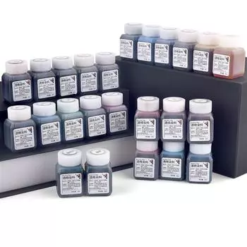 Пигмент для кожи растительного дубления 25 мл/бутылка краситель для самостоятельного изготовления изделий из кожи краска для граффити используется для растительного дубления материала