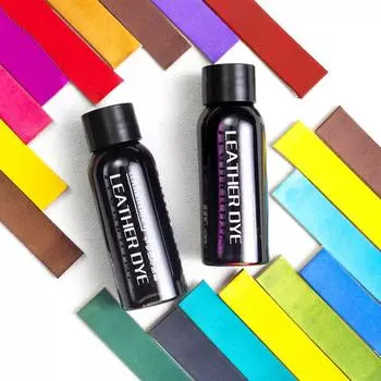 Пигмент для кожи растительного дубления 30 мл/бутылка, краситель для самостоятельного изготовления кожаных изделий, граффити, используемый для материала растительного дубления