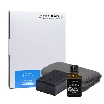 Pika Pika Rain Glass Coating Agent for Water Repellent Water Large Capacity Glass Coating Agent for Brake Body Car Made in Japan Coating Wheels,