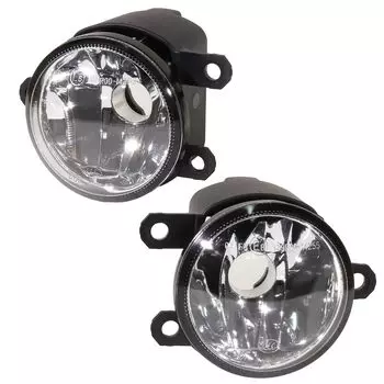 Pikakyu Совместимость с автомобилями Daihatsu Противотуманная фара со стеклянной линзой. Возможность конвертации в H16. Возможность замены на оригинальную светодиодную противотуманную фару. Осмотр транспортного средства. чистый