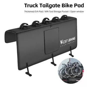 Пикап Грузовик Задняя дверь Крепление для велосипеда Кронштейн для велосипеда Аксессуар для перевозки велосипедов Пикап For 2 bike