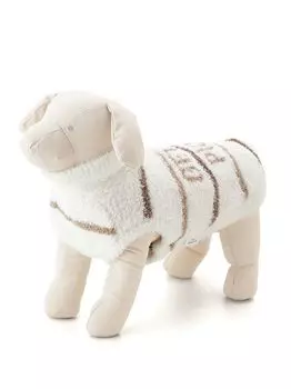 Пике Cat Baby Moco High Neck Border Pullover PAGG235719 OWHT S [Мороженое и собака] CAT&DOG