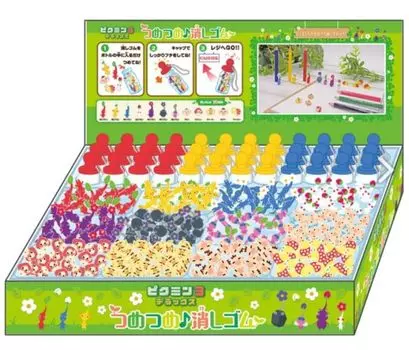 Pikmin 3 Deluxe Claw Eraser 36 [1BOX, бутылки]