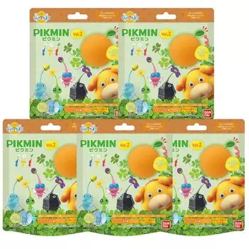 Pikmin Bikkura Egg Set of 5 Bath Salts vol.2 жёлтый