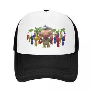 Pikmin Kids ПерсонажКепка Бейсбольная кепка с капюшоном Шапки для рыбалки Унисекс Одежда для гольфа Женская