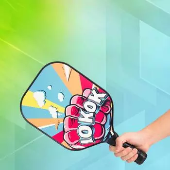 Пиковая ракетка с шариками с отверстиями, тренировочная ракетка, сотовая ракетка из полипропилена с сотовым сердечником, пиковая ракетка из стекловолокна