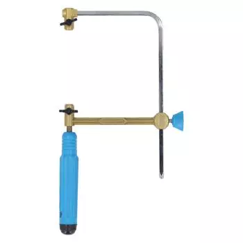 Пила-лучок 100 мм регулируемая ювелирная пильная рама для строительства украшения ремесленной обработки