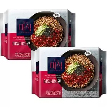 Pile-style buckwheat bibim noodles, 8 pieces