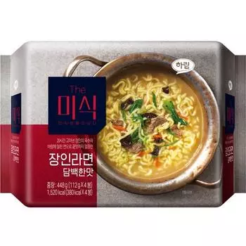 Pile type artisan ramen, light flavor 112g, 4 pieces