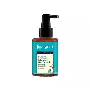 Pilgrim 3% Redensyl и 4% Anagain Advanced Hair Growth Serum для кожи головы, склонной к перхоти (30 миллиграммов)