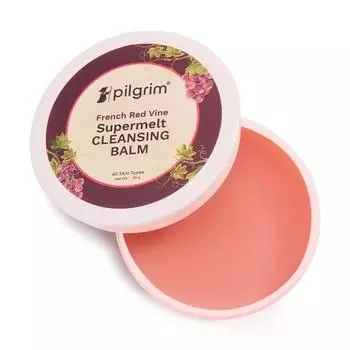 Pilgrim French Red Vine Supermelt Cleansing Balm 50 г | Очищающий бальзам для снятия макияжа с лица | Удаляет водостойкий макияж | Для всех типов кожи |