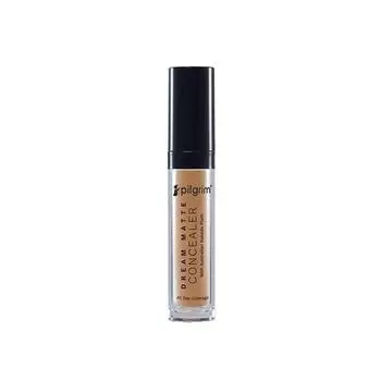 Pilgrim Full Coverage Dream Matte Liquid Concealer 7.3 мл | Консилер для темных кругов с австралийской сливой какаду | Покрытие на весь день | Оттенок Песочный