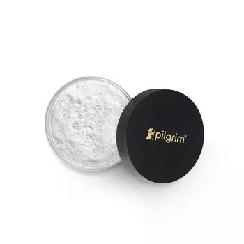 Pilgrim Translucent Setting Loose Powder фиксирует макияж на весь день, мгновенно контролирует жирность кожи, не оставляет следов и безупречное покрытие, 8 г