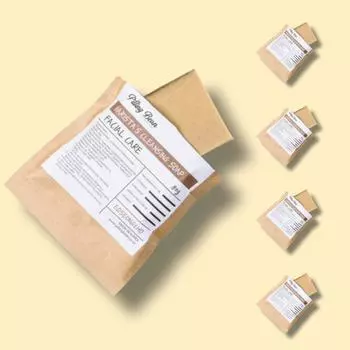 Пилинг Bean Youth Acne Hair Follicle мыло Houttuynia Cordata, 80 г, 5 штук