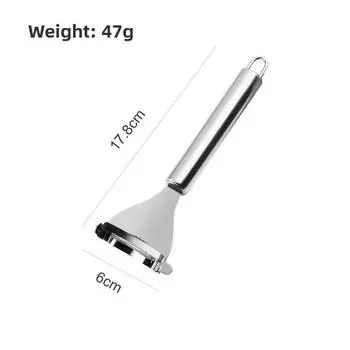 Пилинг для кукурузы из нержавеющей стали Многофункциональный инструмент для очистки кукурузы для кухни Рыбалка 1pcs