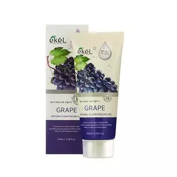 Пилинг-скатка для лица с экстрактом винограда EKEL Natural Clean Peeling Gel Grape 100 мл