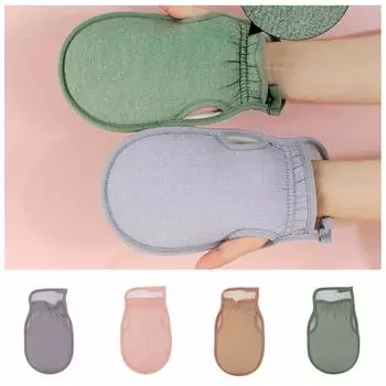 Пилинг-скраб-перчатка Безболезненное полотенце для душа СПА-ванна Отшелушивающие перчатки Ванная комната зелёный