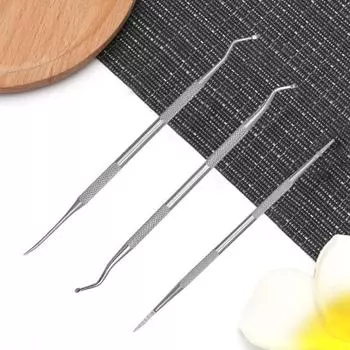 Пилка для ногтей Многофункциональная очистка ногтей Двусторонняя пилка для коррекции вросшего пальца ноги Инструмент для педикюра Уход за ногтями B