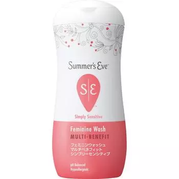 Pillbox Summer s Eve Женское моющее средство для чувствительной кожи 237 мл Очищающее средство для деликатных зон Чистящие средства После замачивания очищаемой области в воде или теплой воде