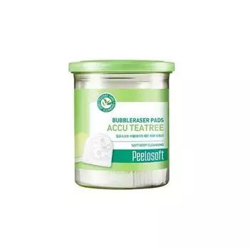 Pillosoft Bubble Laser Pad Accutitree 20 листов Bubble Dual Cleansing Pad, 1 шт., 20 оригинальных листов + 20 сменных блоков