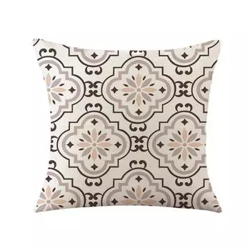 Pillow Bohemian Home Furnishings Sofa Pillow Cover Car Cushion Cover Decorative Printed Cushion Cover Does Not Include Pillow Core 45*45cm