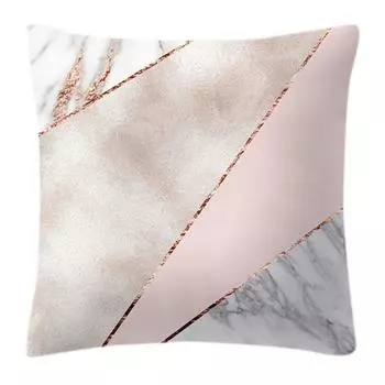 Pillow Case Rose Gold Geometric Pineapple Glitter Cushion Cover One Printed Side Style7