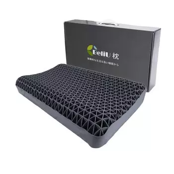 Pillow Good sleep pillow Good sleep pillow Popularity ranking Gel pillow Zero gravity pillow Gel pillow TPE pillow Washable pillow Ergonomics with чёрный