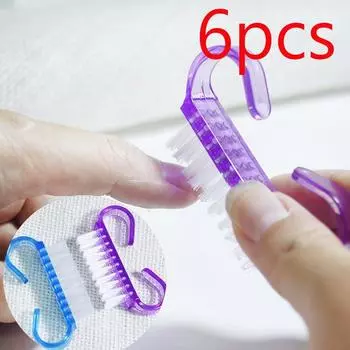 Пилочка для чистки ногтей Уход за ногтями Маникюр Педикюр Мягкая щетка для удаления пыли для ухода за ногтями