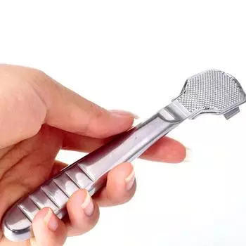 Пилочка для ног из нержавеющей стали, рашпиль, резак для кутикулы, мозолистая бритва для педикюра с лезвиями серебряный